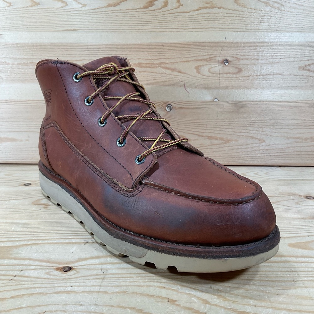 Red Wing Traction Tred Lite Waterproof Soft Toe Chukka Men’s 13 D Brown 1221